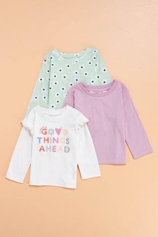 3 Pack Long Sleeve T-Shirts