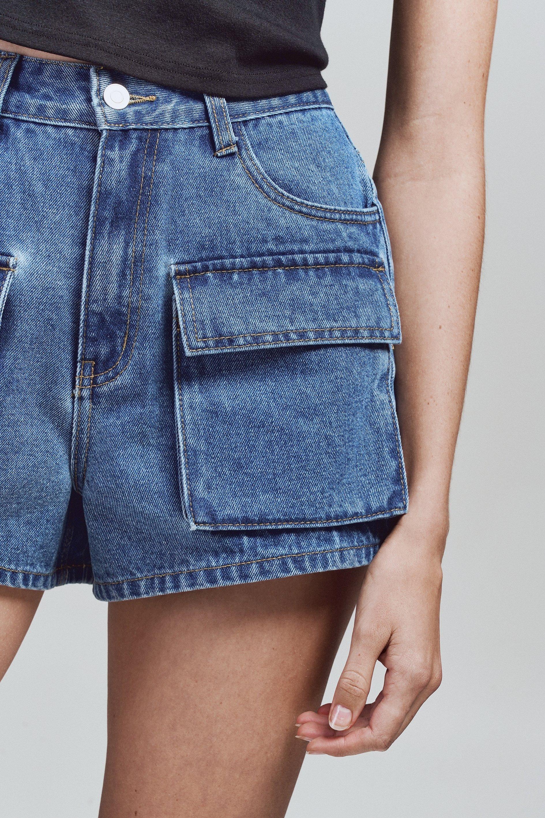 Mr price store denim bum shorts