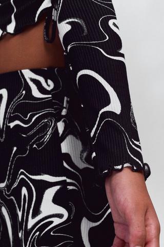 Long Sleeve Ruched Top