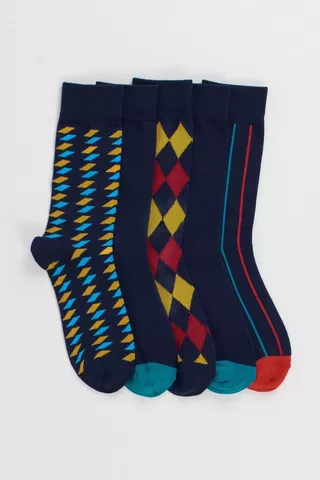 5 Pack Anklet Socks