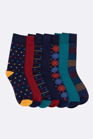7 Pack Socks