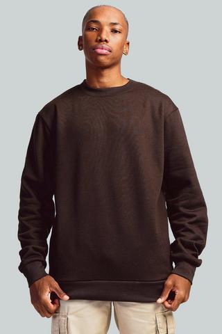 Brown mens outlet sweatshirt