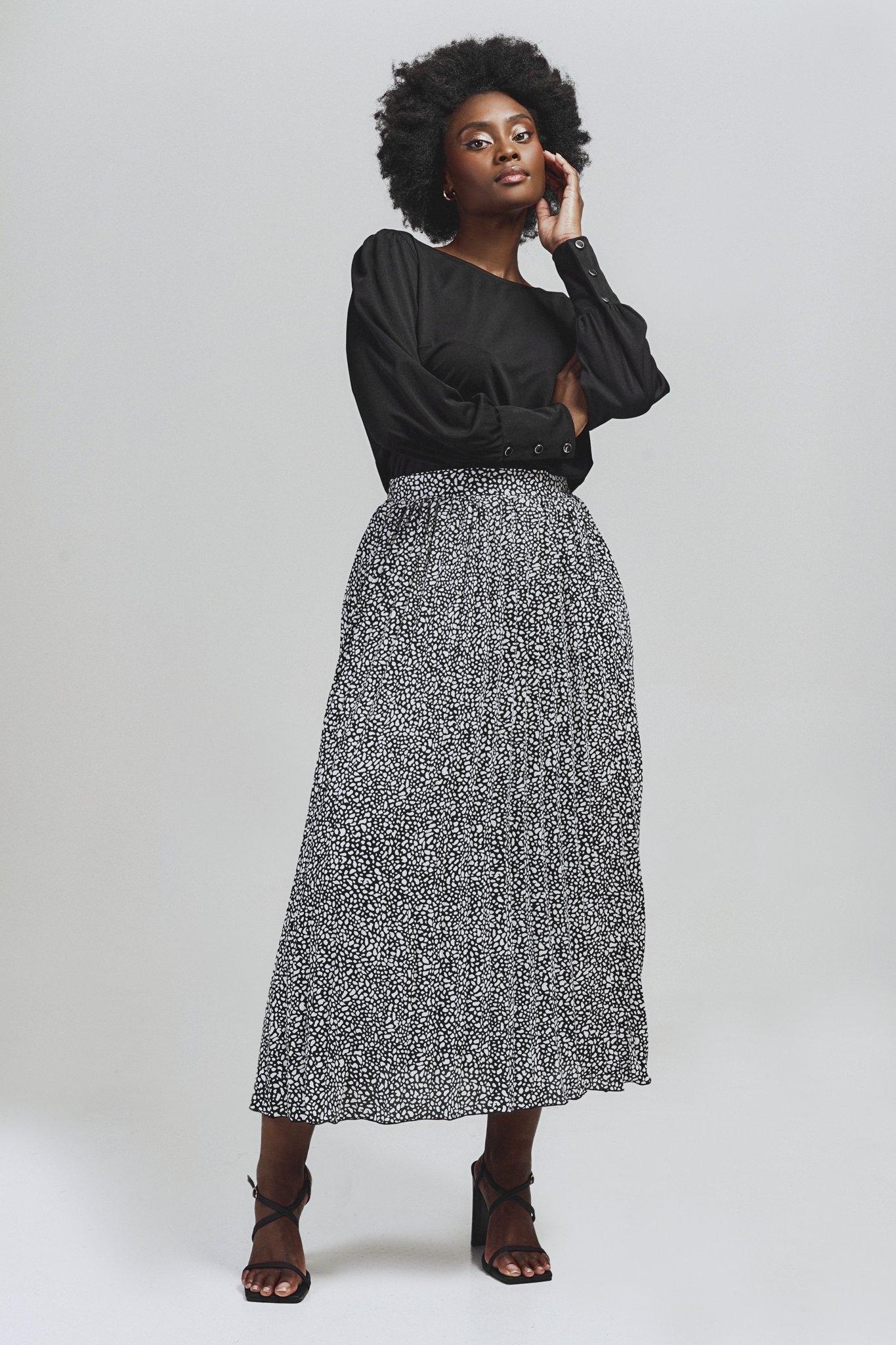 Pleated skirt shop mr price