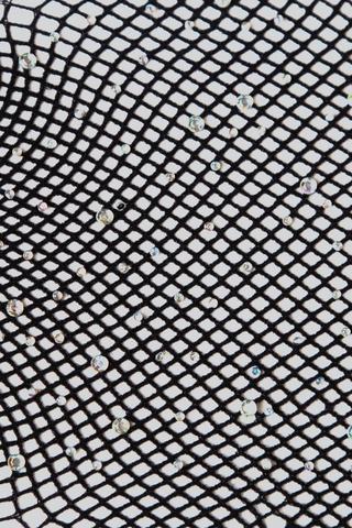 Diamante Fishnet Stockings