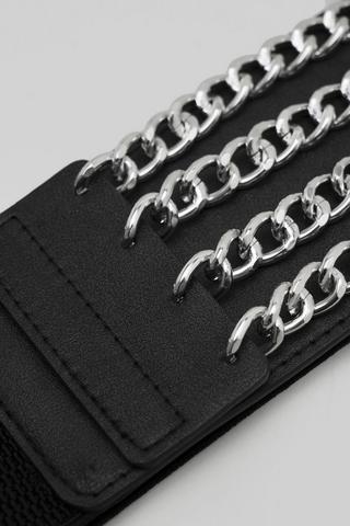 Pleather Waist Belt