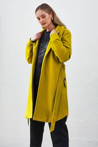 Melton Trench Coat