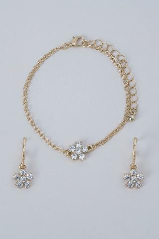 Earrings and Bracelet Set