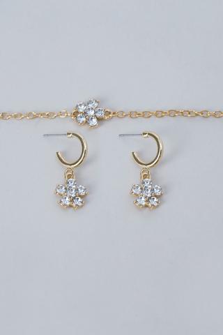 Earrings and Bracelet Set