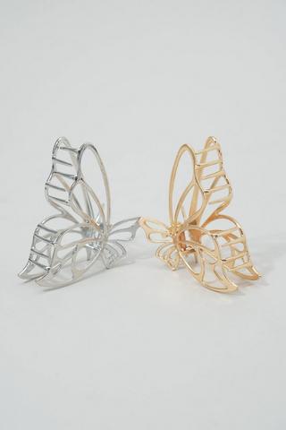 2 Pack Butterfly Hair Claw