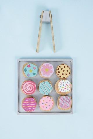 Wooden Biscuit Baking Set