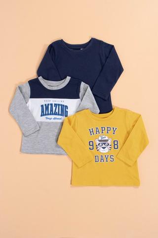 3 Pack Long Sleeve T-Shirts