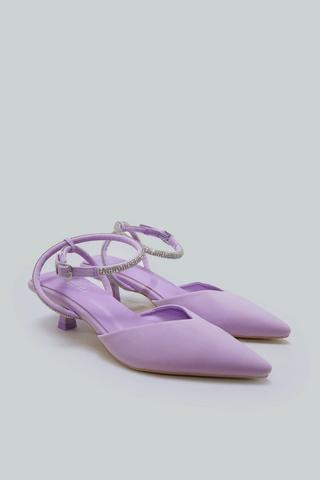 Ankle Strap Kitten Heel