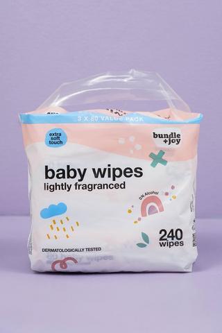 Bundle + Joy Sensitive Wipes 3 x 80