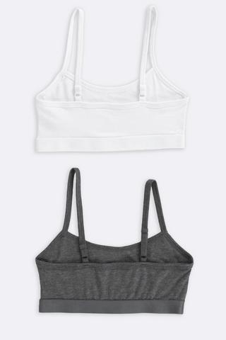 2 Pack Crop Bra