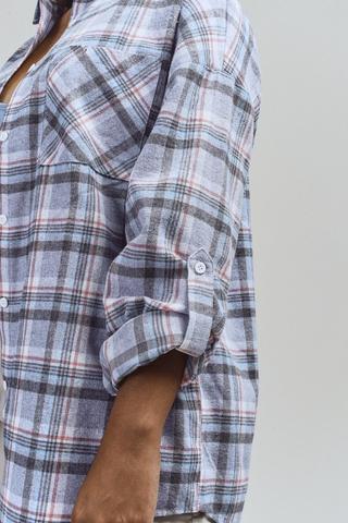 Oversized Check Shirt