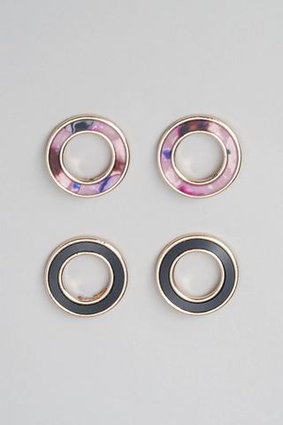 2 Pack Stud Earrings