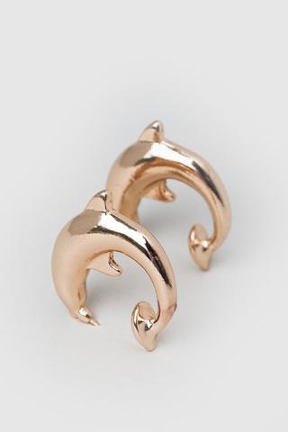 Dolphin Hoop Earrings