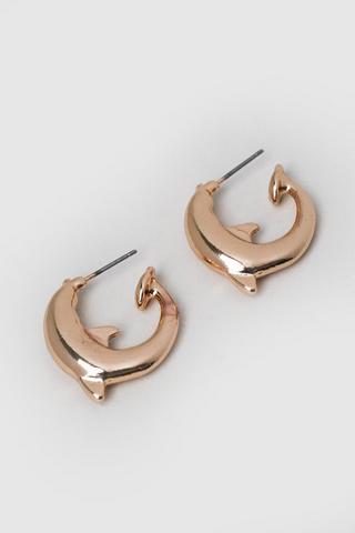 Dolphin Hoop Earrings