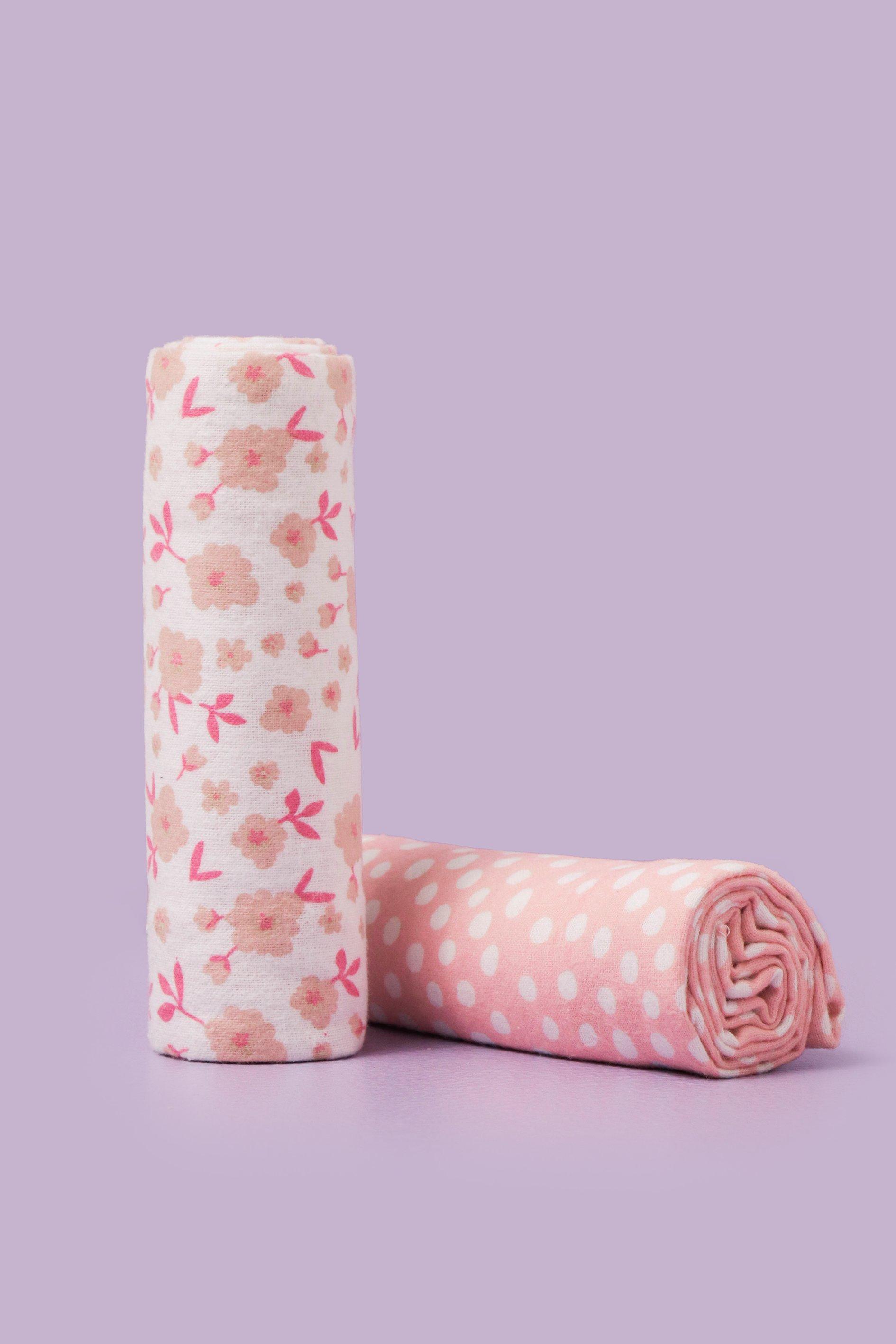 Mrp Baby Flannel Blankets 2 Pack