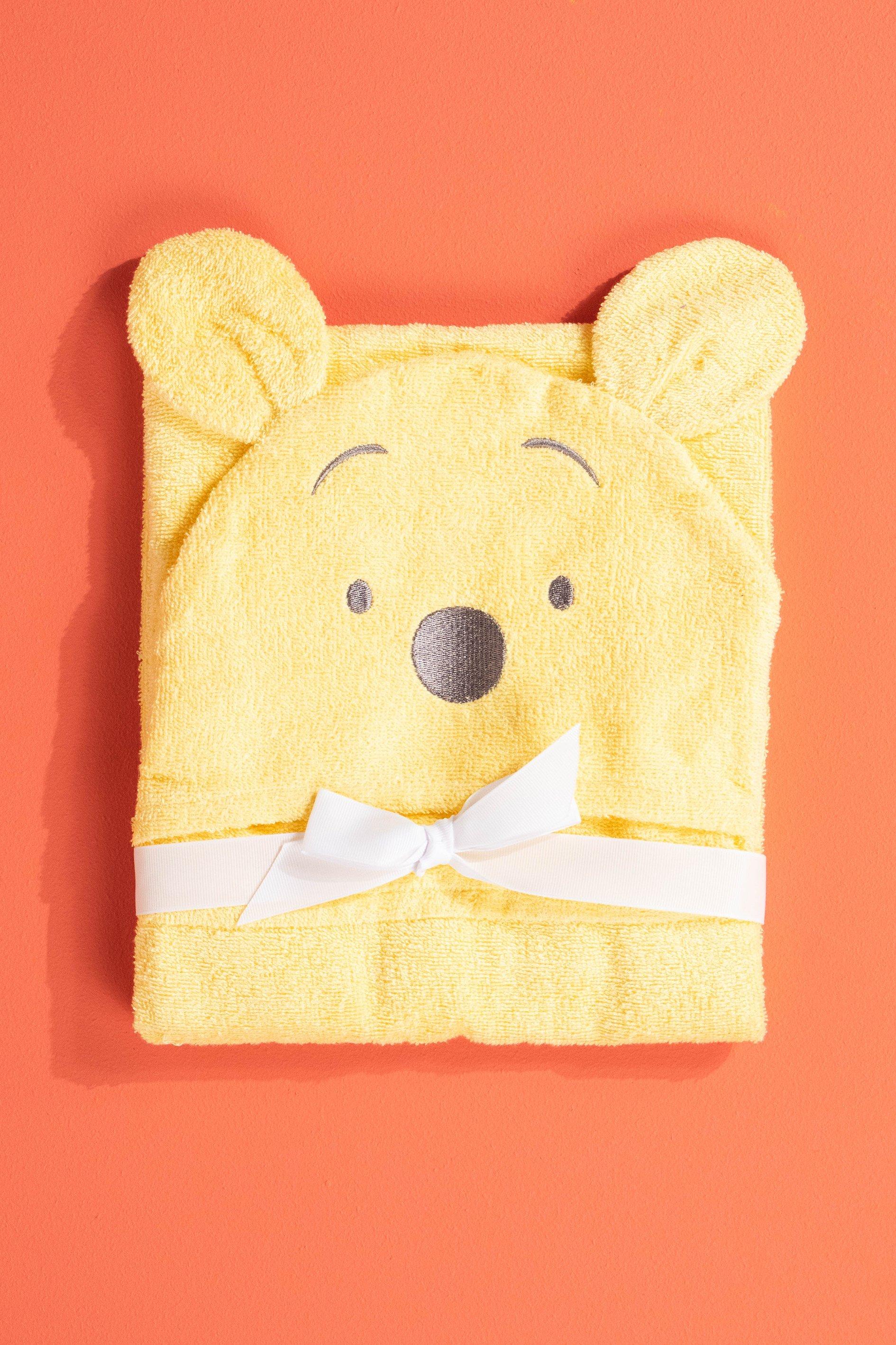 Winnie the pooh hooded best sale bath towel