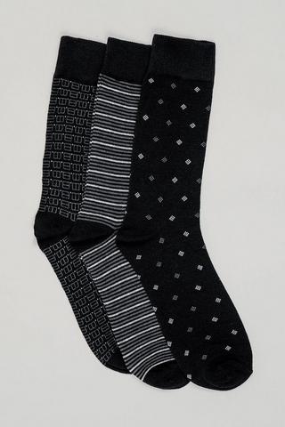 3 Pack Socks