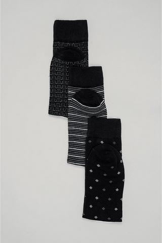 3 Pack Socks