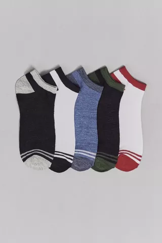 5 Pack Seamless Socks