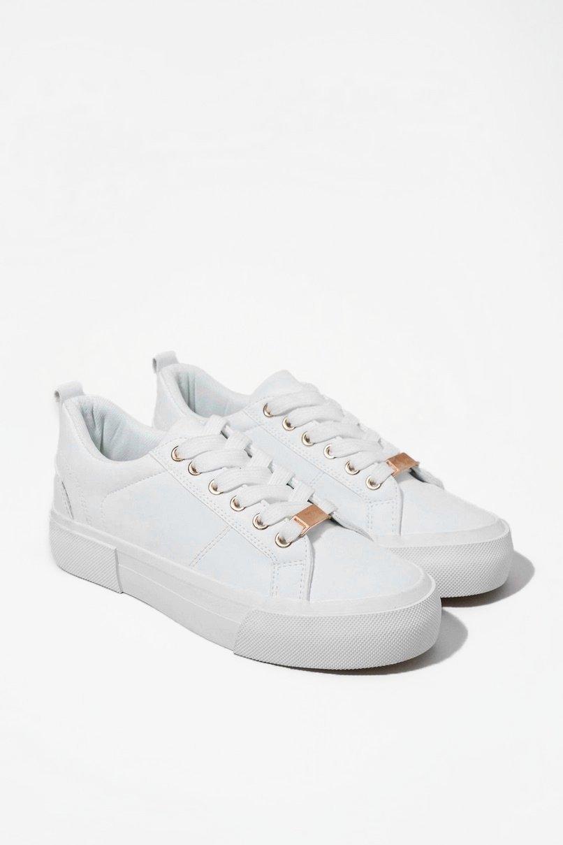 Ladies white sale sneakers sale