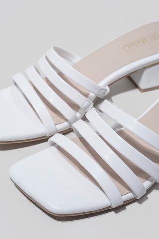 Strappy Block Heel