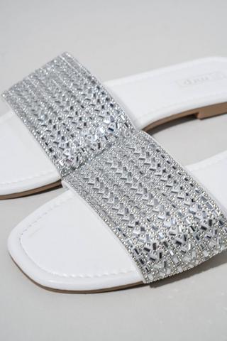 Sandals with online bling