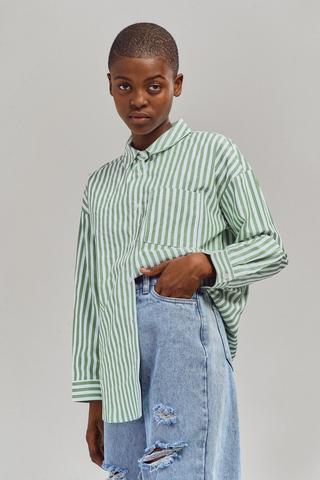 Stripe Oversized Shirt