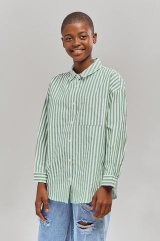 Stripe Oversized Shirt