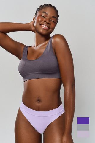 3 Pack Seamless Bikini