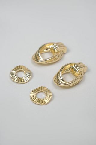 2 Pack Stud Earrings