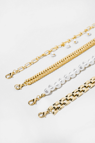 4 Pack Oyster Beaded Bracelets