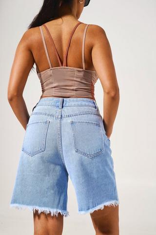 Bermuda Denim Shorts