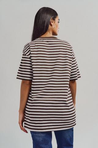 Stripe Oversized Top