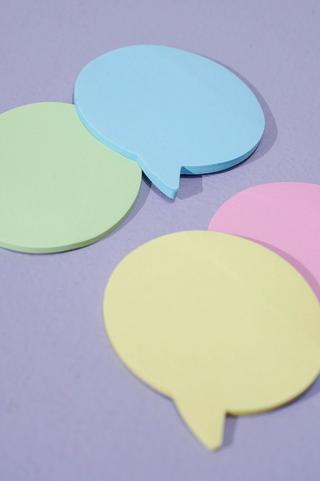 Sticky Notes - Speech Bubble