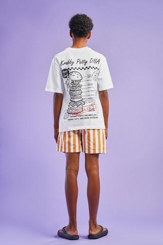 Stripe Swim Shorts
