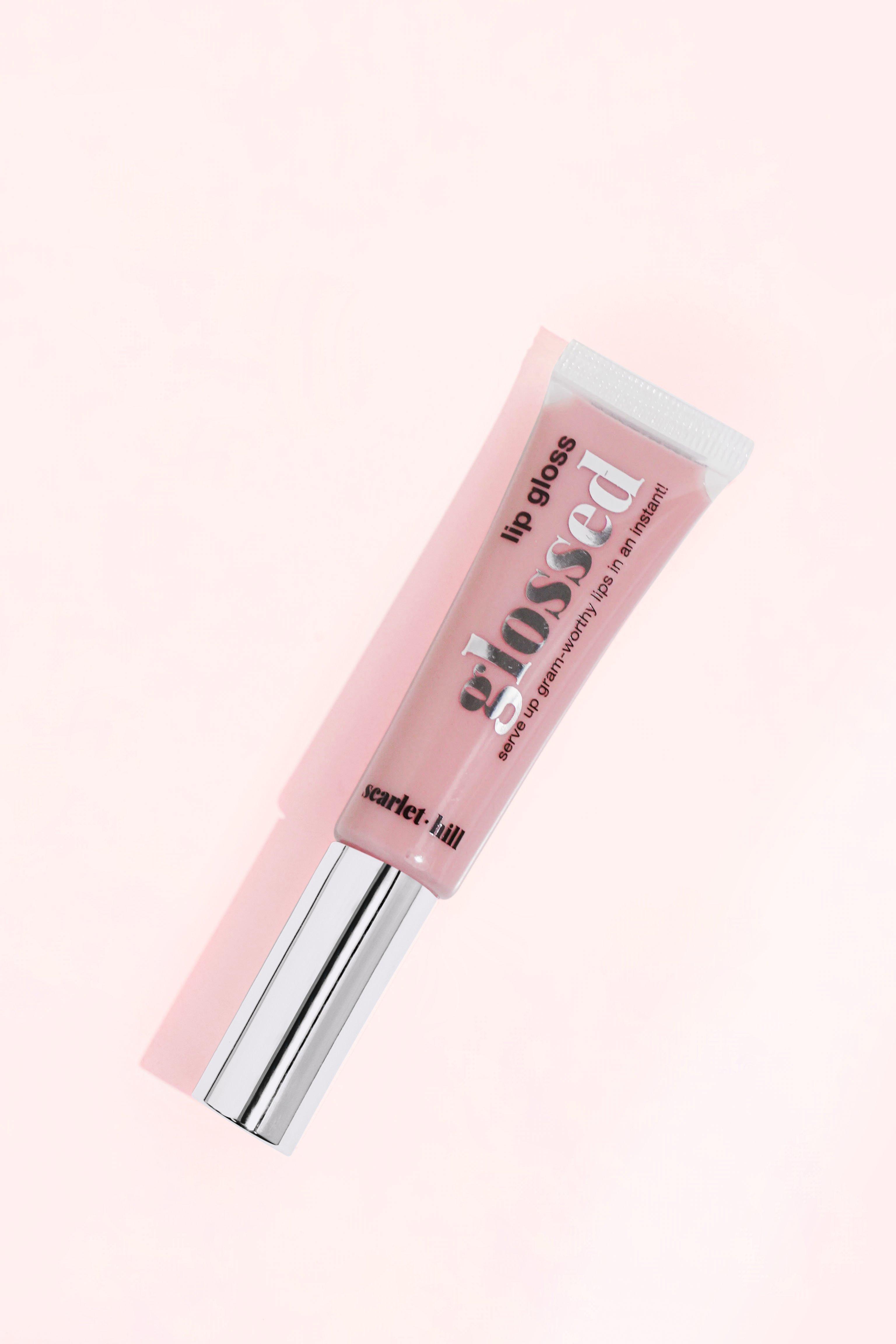 Irresistible Nude Pink Lip Gloss: Organic & Handmade Bliss!