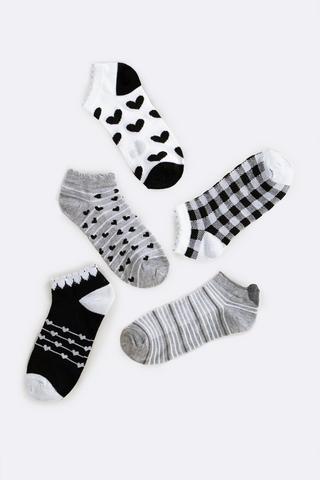 5 Pack Socks