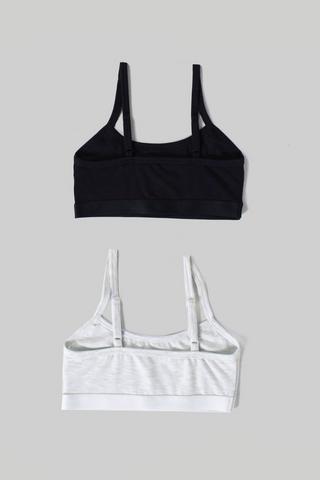 2 Pack Crop Bras