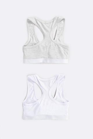 2 Pack Crop Bras
