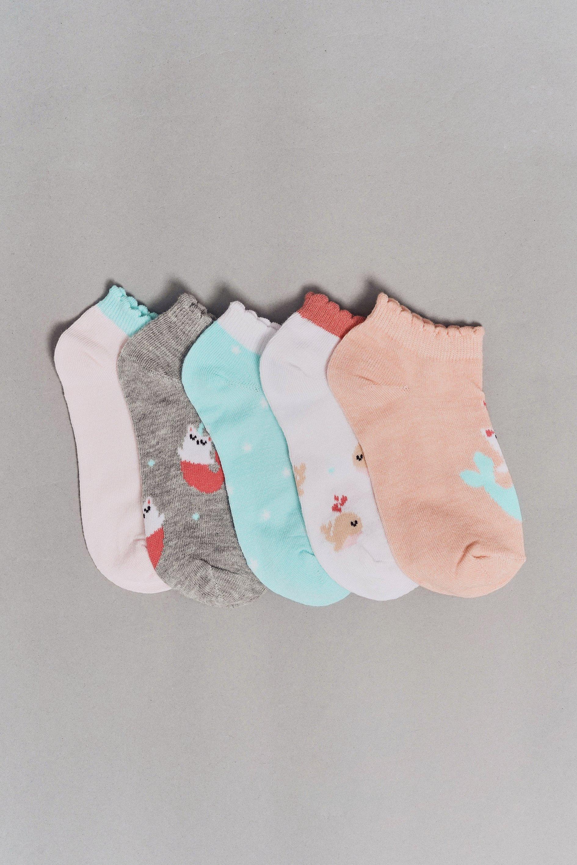 5 Pack Anklet Socks