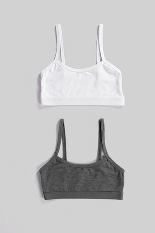 2 Pack Crop Bras