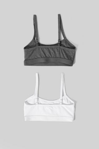 2 Pack Crop Bras