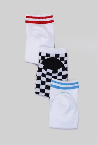 3 Pack Anklet Socks