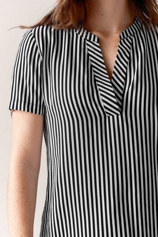 Stripe Henley Top
