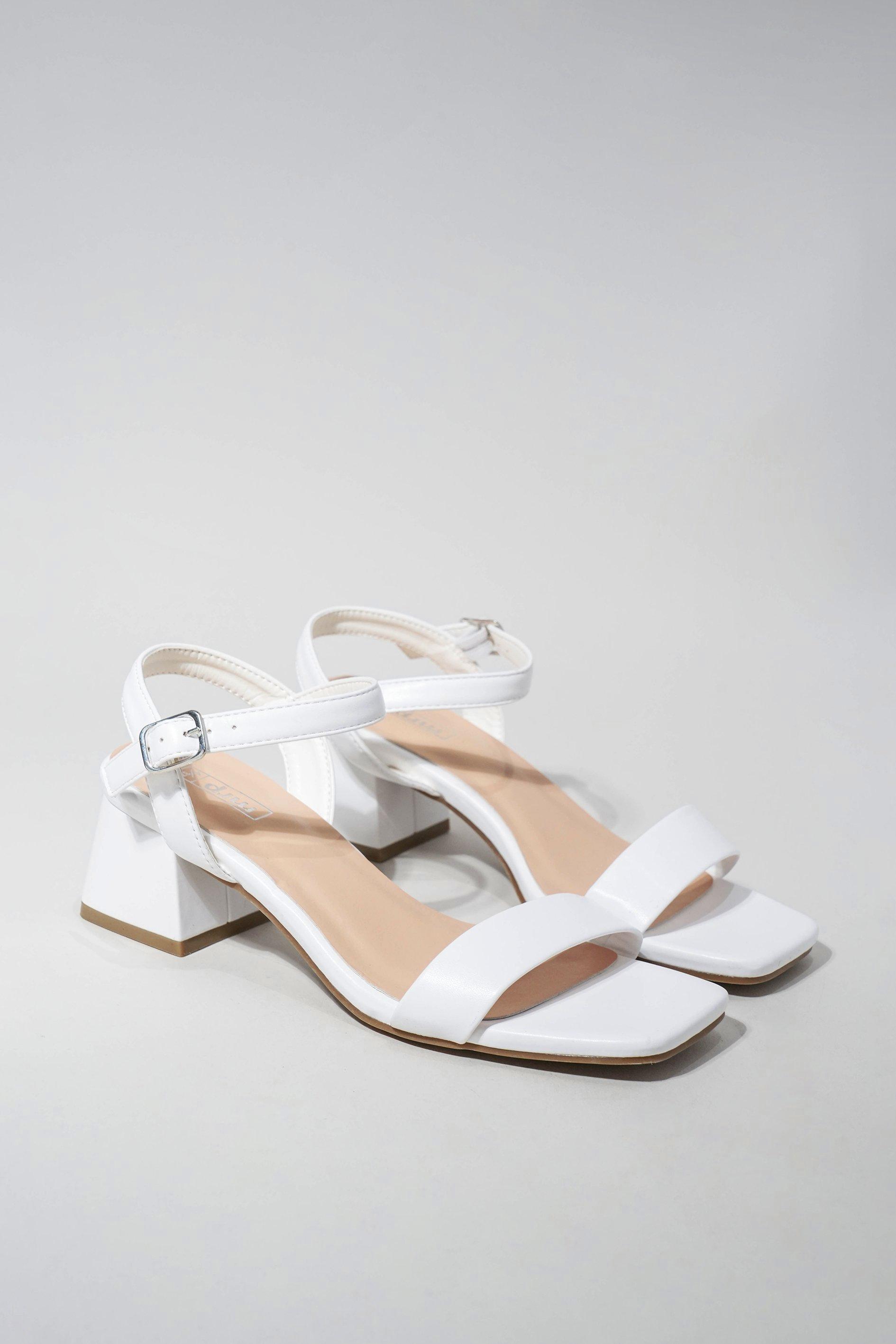 Ankle Strap Block Heel