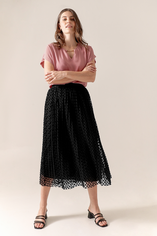 Pleated Skirt